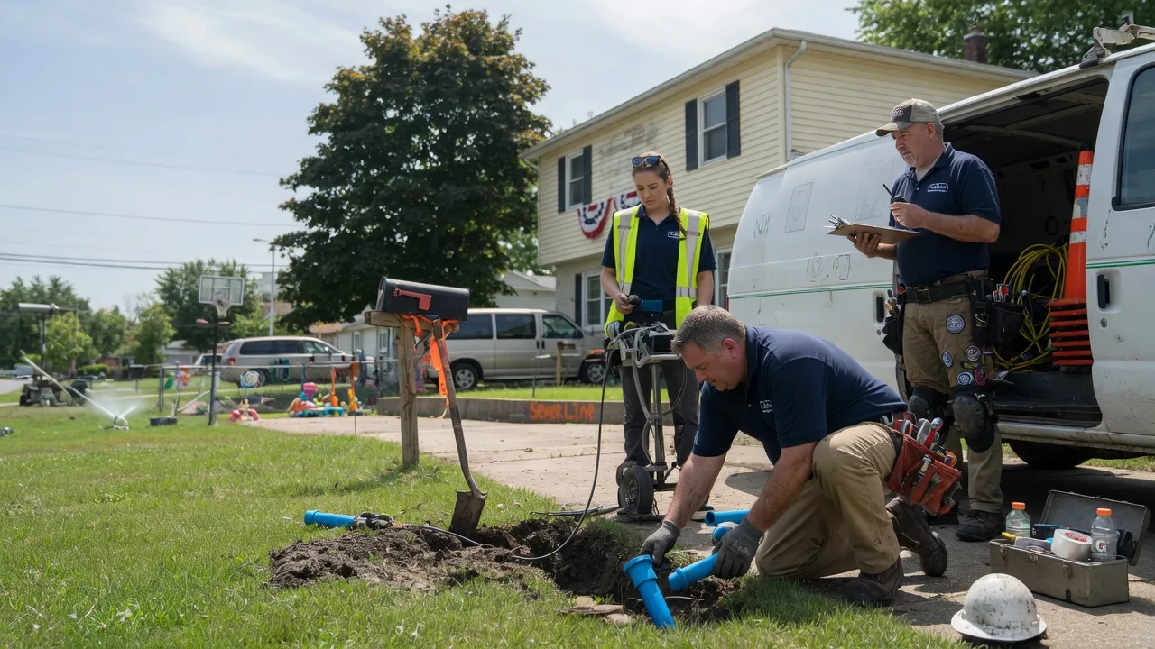 Slab Leak Repair in Reynoldsburg, OH near me